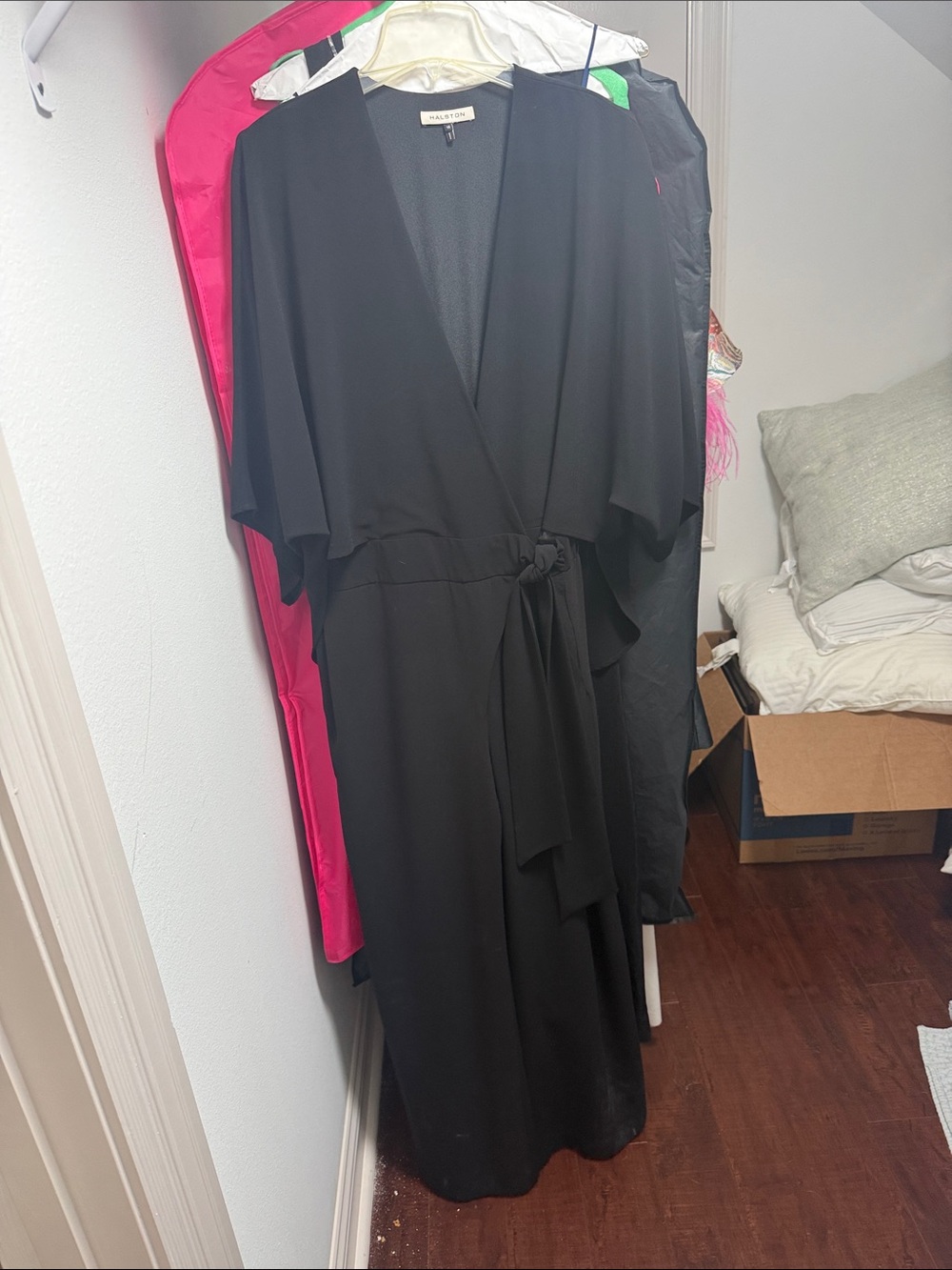 Elegant Black Wrap Jumpsuit - Women
